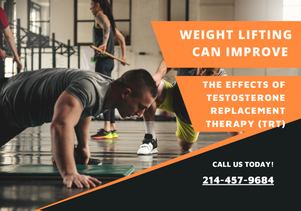 Did you know that weight lifting can improve the effects of testosterone replacement therapy (TRT)?