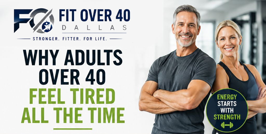 Why Men and Women Over 40 Feel Tired All the Time
