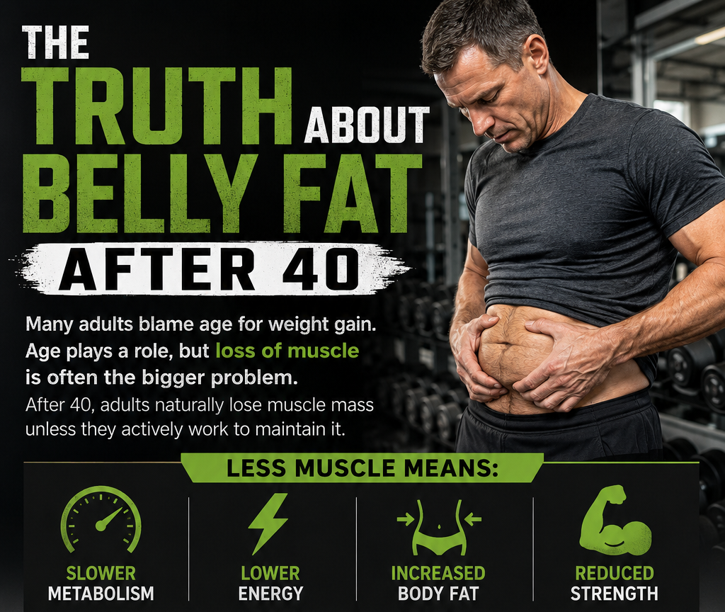 The Truth About Belly Fat After 40 | Fit Over 40 Dallas