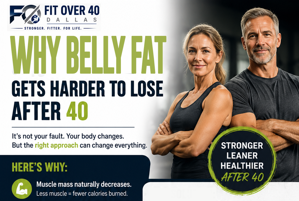 Why Belly Fat Gets Harder to Lose After 40